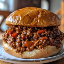 BEST Homemade Sloppy Joes