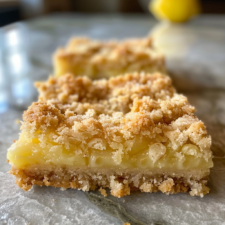 Lemon Crumb Bars Recipe with Zesty Flavor