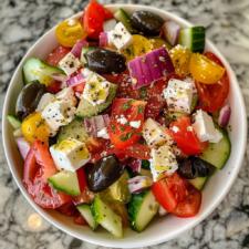 Authentic Greek Horiatiki Salad