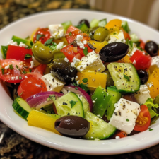 Authentic Greek Horiatiki Salad