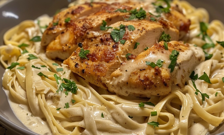 30 Minute Chicken Alfredo Dinner