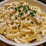 Crockpot Chicken Alfredo