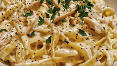 Crockpot Chicken Alfredo