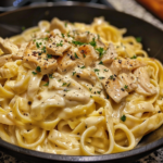 Comfort Food Chicken Alfredo Pasta