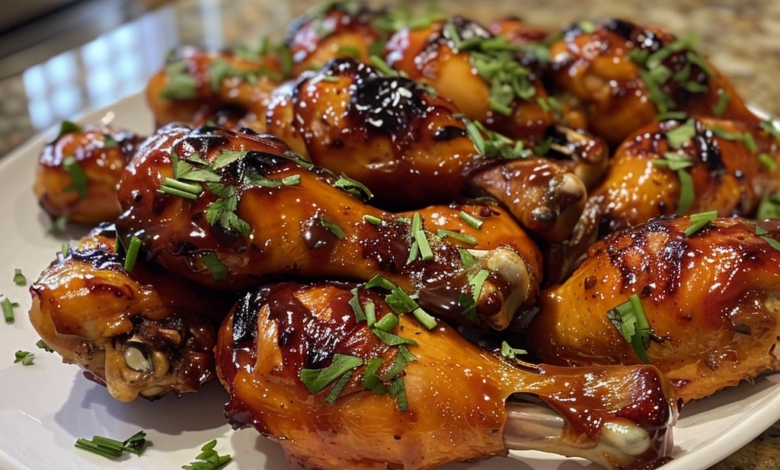 Oven BBQ Chicken Drumsticks Recipe