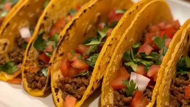 Crispy Baked Ground Beef Tacos: A Flavorful Mexican Delight