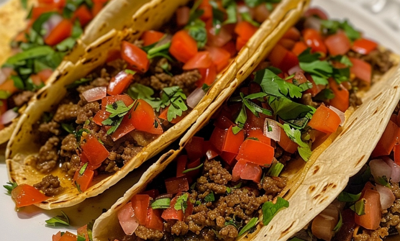 Beef Tacos Recipe: Flavorful Homemade Tacos in Minutes