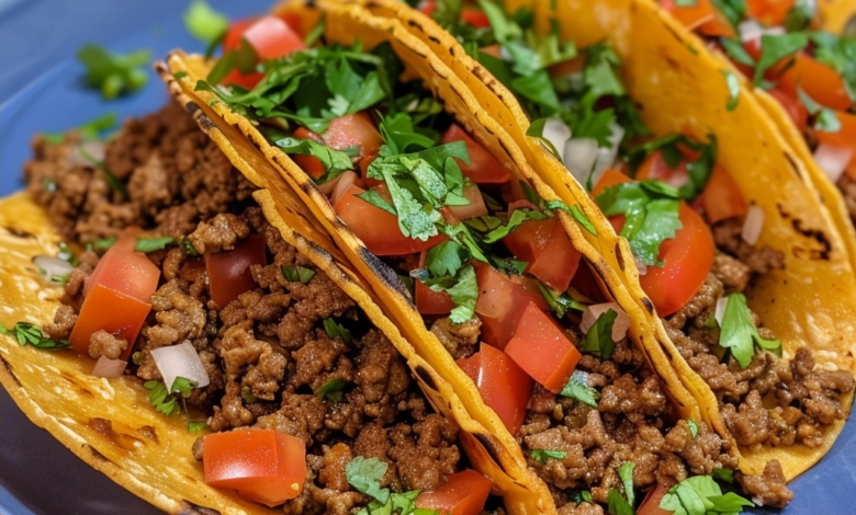 Ground Beef Tacos: A Flavorful Mexican Classic