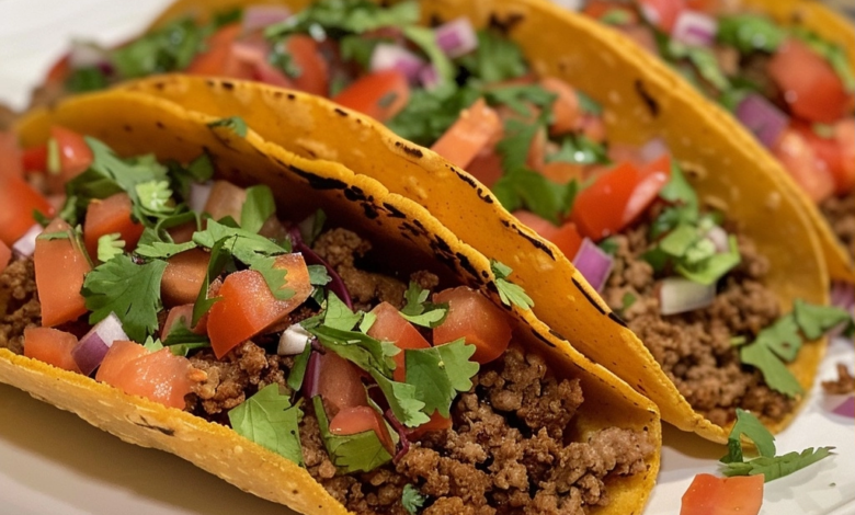 Ground Beef Baked Tacos: A Flavorful Twist on a Classic
