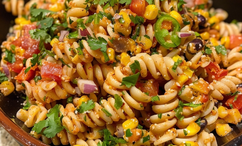 Mexican Street Corn Pasta Salad