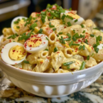 Deviled Egg Pasta Salad