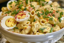 Deviled Egg Pasta Salad