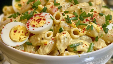 Deviled Egg Pasta Salad