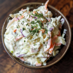 Creamy Coleslaw Yogurt Dressing Recipe