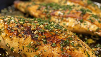 Garlic Butter Baked Chicken Breast Recipe