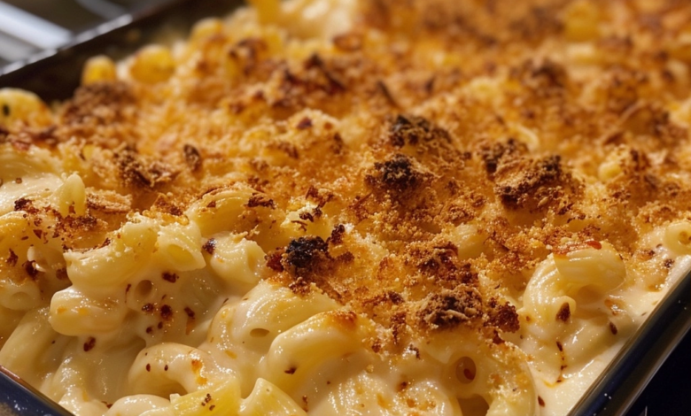 Southern Style Baked Macaroni and Cheese