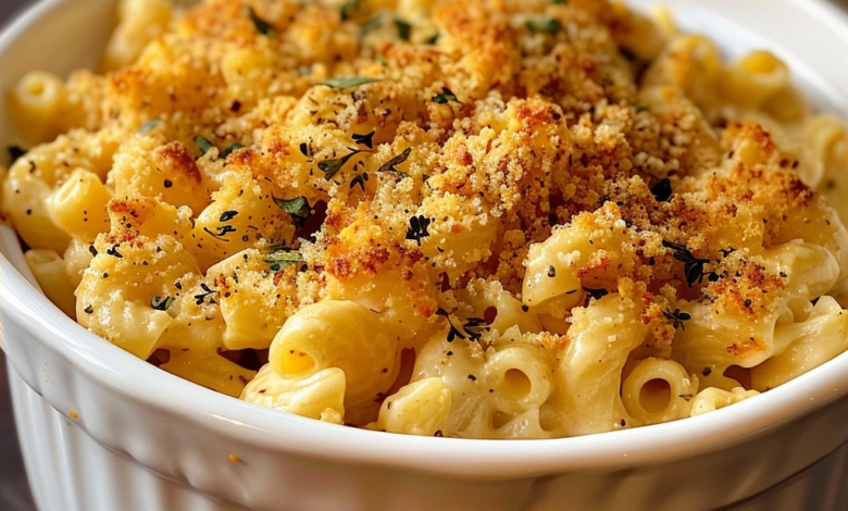 Best Baked Mac and Cheese Recipe with Creamy Homemade Béchamel