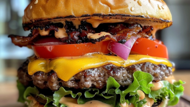 Juicy Hamburgers Recipe with Flavorful Twist