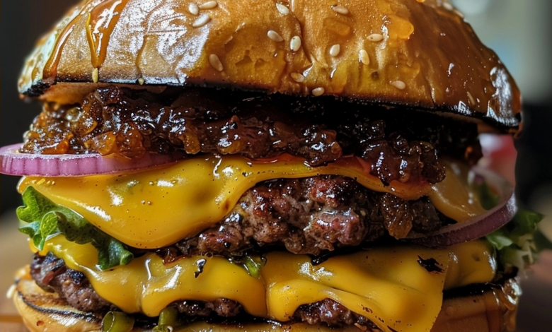 Easy BBQ Cheeseburgers to Impress