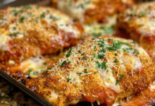 OVEN BAKED CHICKEN PARMESAN
