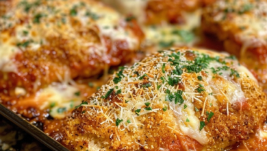 OVEN BAKED CHICKEN PARMESAN