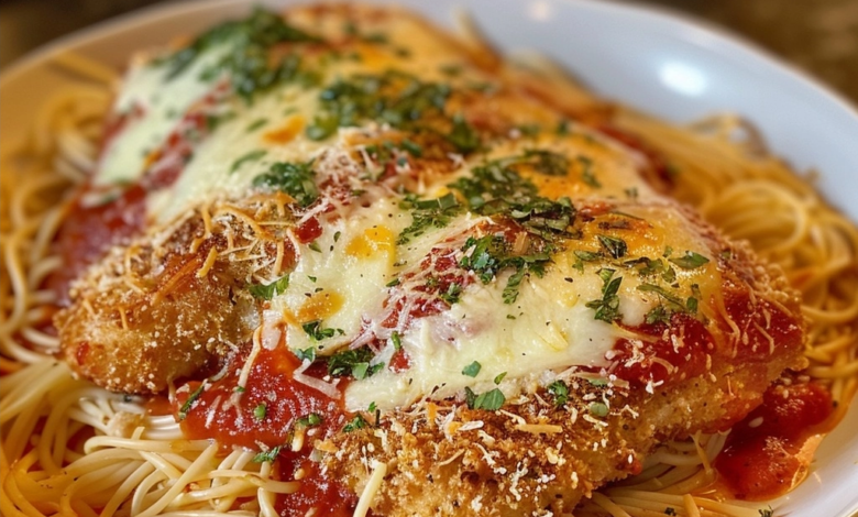 Easy Crispy Chicken Parmesan Recipe