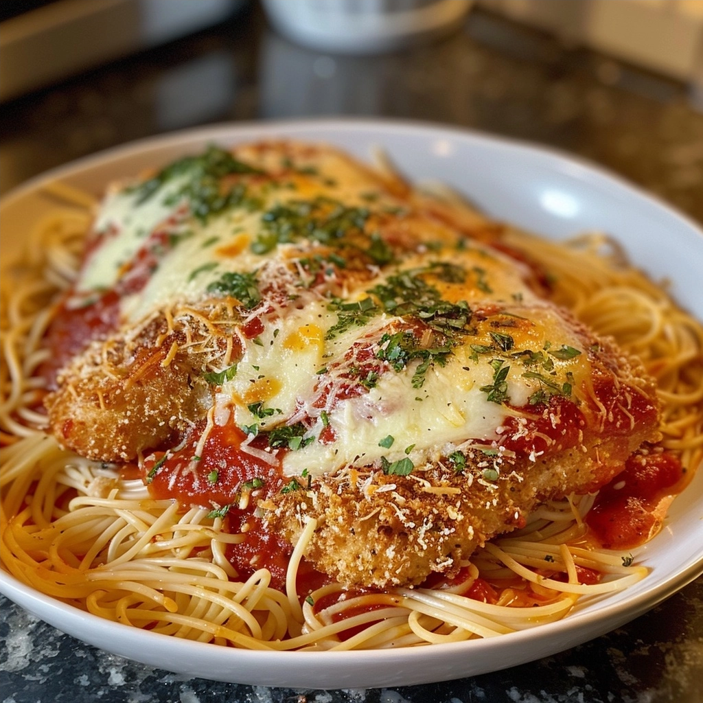 Easy Crispy Chicken Parmesan Recipe