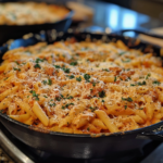 One Pot Chicken Parmesan Pasta