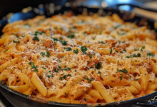 One Pot Chicken Parmesan Pasta