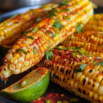 Grilled Corn with Chili Lime Butter