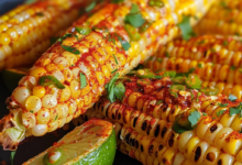 Grilled Corn with Chili Lime Butter