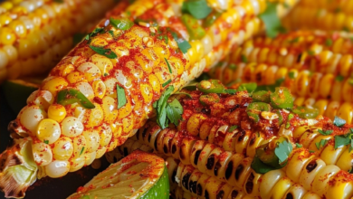 Grilled Corn with Chili Lime Butter