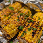 Oven-Roasted Corn in Foil with Garlic Butter