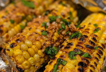 Oven-Roasted Corn in Foil with Garlic Butter