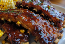 Flavorful Corn Ribs Recipe with Creamy Sauce
