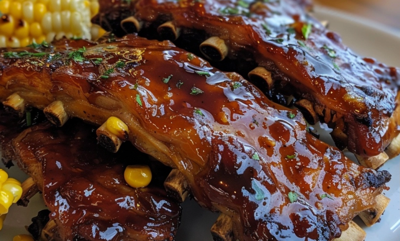 Flavorful Corn Ribs Recipe with Creamy Sauce