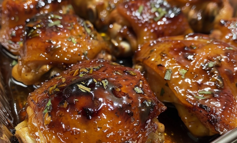 Baked Honey Garlic Chicken Thighs: Crispy, Flavor-Packed Recipe