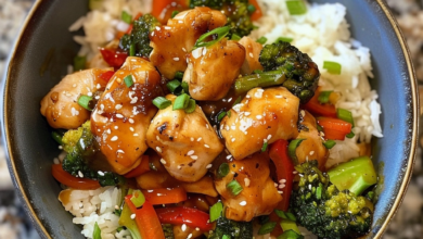 Honey Garlic Chicken Stir Fry Recipe