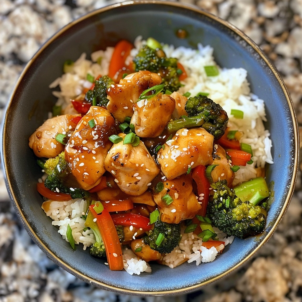 Honey Garlic Chicken Stir Fry Recipe