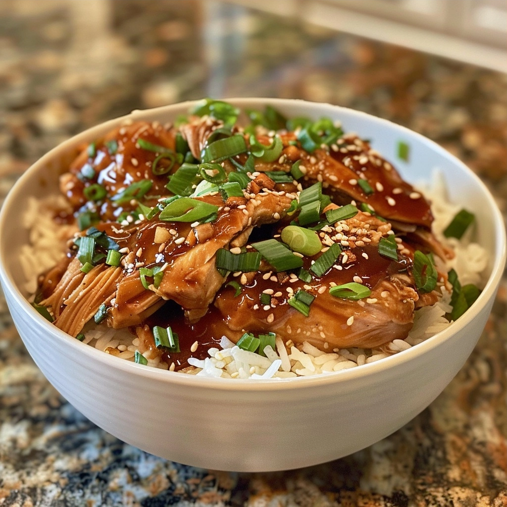 Slow Cooker Honey Garlic Chicken