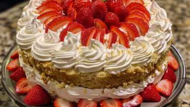 The Best Strawberry Shortcake Cake