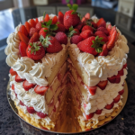 Strawberry Shortcake Layer Cake - Perfect for Every Occasion!