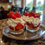Strawberry Shortcake Dessert Cups: A Bite-Sized Delight