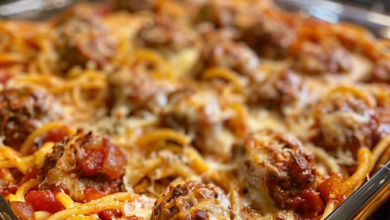 Baked Spaghetti & Meatballs: A Classic Comfort Dish