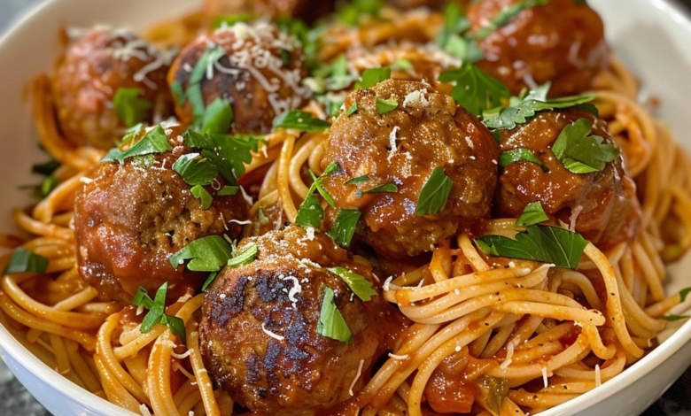Spaghetti And Meatballs Recipe Italian Classic Family Meal – Simple, Flavorful, Perfect for Any Occasion