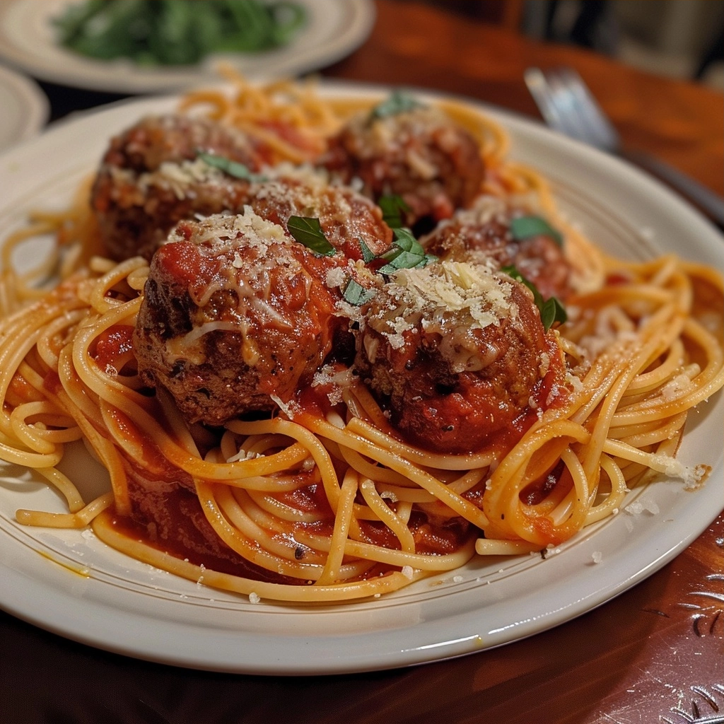 Spaghetti and Meatballs: Classic Comfort, No Pork or Alcohol
