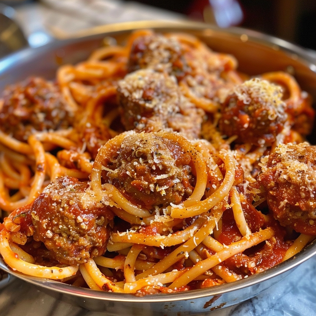 Classic Spaghetti and Meatballs