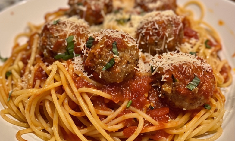 Homemade Spaghetti and Meatballs Recipe