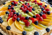 Sugar Cookie Fruit Pizza: No-Bake Sweet Treat