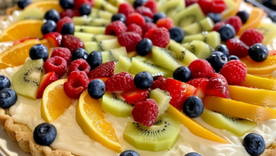 Sugar Cookie Fruit Pizza: No-Bake Sweet Treat
